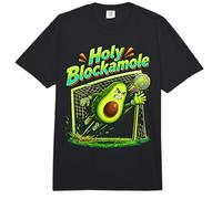 Holy Blockamole Soccer Blocker tee Funny Goalie Aguacate Juego de Palabras Comfort Colors Adult Heavyweight T-Shirt