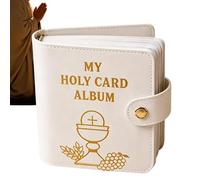 Holy Card Holder - Portable Carrying Case Booklet with 20 Sleeves