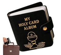 Holy Card Holder - Portable Carrying Case Booklet with 20 Sleeves