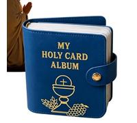 Holy Card Holder - Portable Carrying Case Booklet with 20 Sleeves