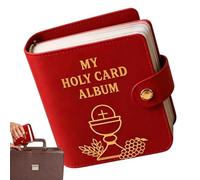 Holy Card Holder, Prayer Card Case, Organizer Booklet, 20 Sleeve Storage