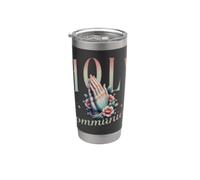 Holy Communion Womens First Communion Vaso térmico de acero inoxidable de doble pared