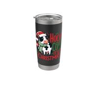 Holy Cow It's Christmas Cow Vaso térmico de acero inoxidable de doble pared