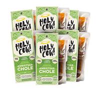 Holy Cow! Kit de curry Daal (5 x 400 g) Amritsari Chole, Garbanzos sin gluten Vegan Curry Kit, Snacks indios, comidas preparadas indias. Garbanzos, tamarindo, cardamón.