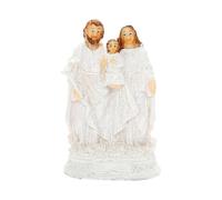 Holy Family Figurines,beautiful Figurine Of Blessed Mother Mary And St Joseph Holding Infant Baby Jesus Christ In Arms - Resin Statue Decoration for H