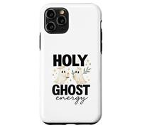 Holy Ghost Energy Cute Halo Ghosts Christian Halloween Carcasa para iPhone 11 Pro