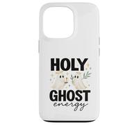 Holy Ghost Energy Cute Halo Ghosts Christian Halloween Carcasa para iPhone 13 Pro
