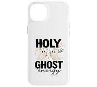 Holy Ghost Energy Cute Halo Ghosts Christian Halloween Carcasa para iPhone 14 Plus