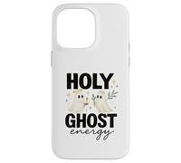Holy Ghost Energy Cute Halo Ghosts Christian Halloween Carcasa para iPhone 14 Pro MAX