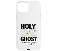 Holy Ghost Energy Cute Halo Ghosts Christian Halloween Carcasa para iPhone 15 Plus