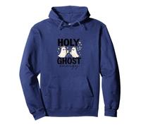 Holy Ghost Energy Cute Halo Ghosts Christian Halloween Sudadera con Capucha