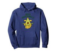 Holy Guacamole Funny Avocado God Design with Cross Sudadera con Capucha