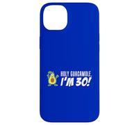 Holy Guacamole I'm 30 Cartoon Aguacate Veggie Pun 30 Carcasa para iPhone 14 Plus