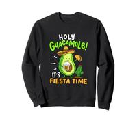 Holy Guacamole It's Fiesta Time Cinco de Mayo Fiesta de Aguacate Sudadera