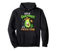 Holy Guacamole It's Fiesta Time Cinco de Mayo Fiesta de Aguacate Sudadera con Capucha