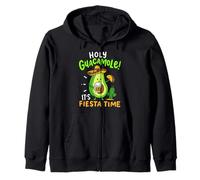 Holy Guacamole It's Fiesta Time Cinco de Mayo Fiesta de Aguacate Sudadera con Capucha