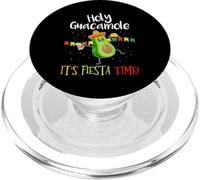 Holy Guacamole Its Mexican Fiesta Time Cinco de Mayo Party PopSockets PopGrip para MagSafe