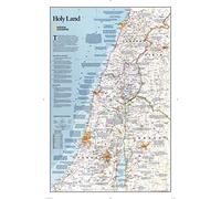 Holy Land Classic Map [Tubed]: Reference Maps (National Geographic Reference Map)