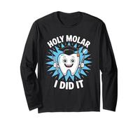 Holy Molar: «Lo hice», divertido humor para graduado de la escuela de odontología Manga Larga