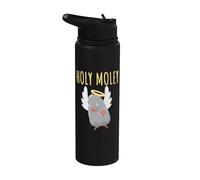 Holy Moley I Sweet Garden Gardener Niños Lindos Stainless Steel Insulated Water Bottle