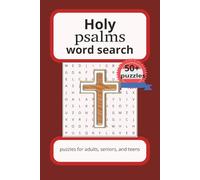 Holy Psalms Word Search Puzzle Book: Word Searches About the Bible, Psalms and Scripture,