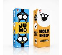 Holy Sheep + Jumo - Juegos de Mesa para Familia y Amigos | de los Creadores de Quickstop - ¡Responde Igual Que tu Equipo! - Divertido, Rápido y Original