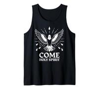 Holy Spirit Dove Christian Pentecostés Gráfico Camiseta sin Mangas