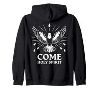 Holy Spirit Dove Christian Pentecostés Gráfico Sudadera con Capucha