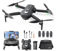 Holy Stone Drone GPS Con Cámara 4K Para Principiantes, HS460 Dron Plegable Con 26 Min De Autonomía, Motor Sin Escobillas, Follow Me, Regreso Automático, Transmisión FPV 5G, Menos De 249 g
