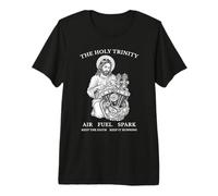 Holy Trinity Air Fuel Spark Keep The Faith Keep It Running Camiseta Premium