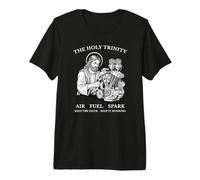 Holy Trinity Air Fuel Spark Keep The Faith Keep It Running Camiseta Premium