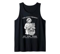 Holy Trinity Air Fuel Spark Keep The Faith Keep It Running Camiseta sin Mangas