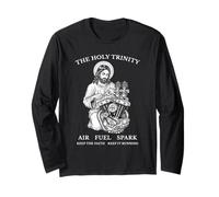 Holy Trinity Air Fuel Spark Keep The Faith Keep It Running Manga Larga