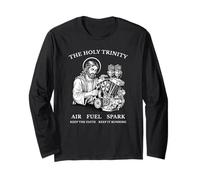 Holy Trinity Air Fuel Spark Keep The Faith Keep It Running Manga Larga
