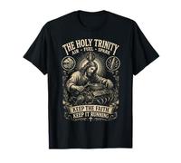Holy Trinity Air Fuel Spark Mechanic Christian Car Humor Camiseta