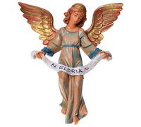 Holyart Belén Fontanini: Ángel Gloria belén 17 cm Fontanini Vestido Verde