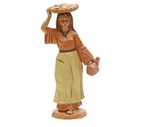 Holyart Belén Fontanini: Muchacha con Bandeja 12 cm Fontanini