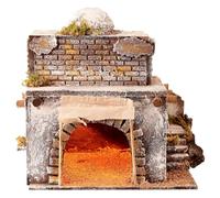 Holyart Belén napolitano: Casa árabe escaleras y Arco belén napolitano 30x25x20 cm
