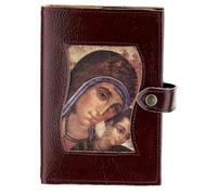 Holyart Fundas Camino Neocatecumenal: Funda Neocatecumenal Roja Virgen-Niño, Biblia de Jerusalén