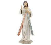 Holyart Imágenes de Resina y PVC: Divina Misericordia Estatua Jesús Resina 20,5 cm