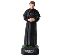 Holyart Imágenes de Resina y PVC: Estatua Don Bosco 14 cm PVC Colorida