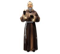 Holyart Imágenes de Resina y PVC: Estatua Padre Pío Resina 12 cm