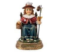 Holyart Imágenes de Resina y PVC: Estatua Santo Niño de Atocha 10 cm Resina Coloreada