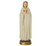 Holyart Imágenes de Resina y PVC: María Rosa Mística 40 cm Estatua Resina Pintada a Mano