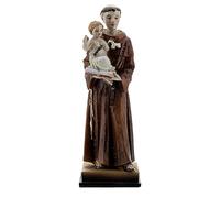 Holyart Imágenes de Resina y PVC: San Antonio y Niño Estatua Resina 12 cm