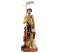 Holyart Imágenes de Resina y PVC: San Juan Bautista Concha 12,5 cm Estatua Resina