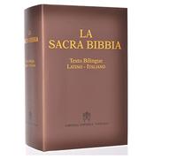 Holyart La Sacra Bibbia testo bilingue Latino Italiano
