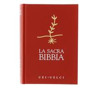 Holyart La Sagrada Biblia Cei-Uelci edición 2008 Lengua Italiana, Anchura: 14 cm|Espesor: 4,3 cm|Altura: 20 cmAzul