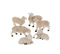 Holyart Pecore per presepe da 10 cm 6 pz.