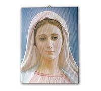 Holyart Quadro su Tela pittorica Madonna di Medjugorje 25x20 cm